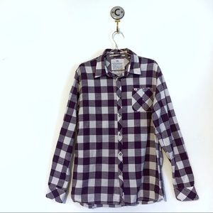 SCOTCH & SODA Buffalo Checkered Button Up Shirt